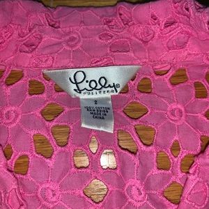 Lilly Pulitzer lacy blazer